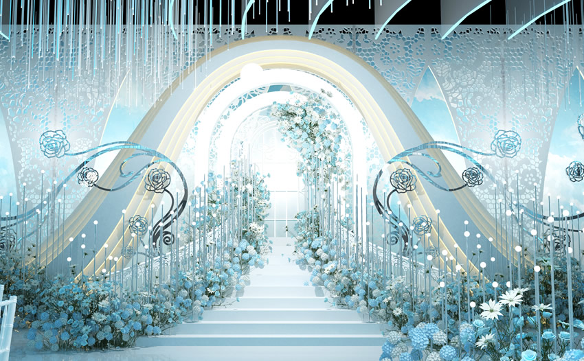 宁蒗釡香烙馍村水晶厅效果展示